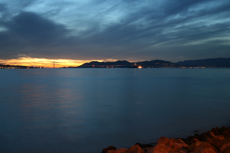 golden gate bridge, alcatraz by night…
